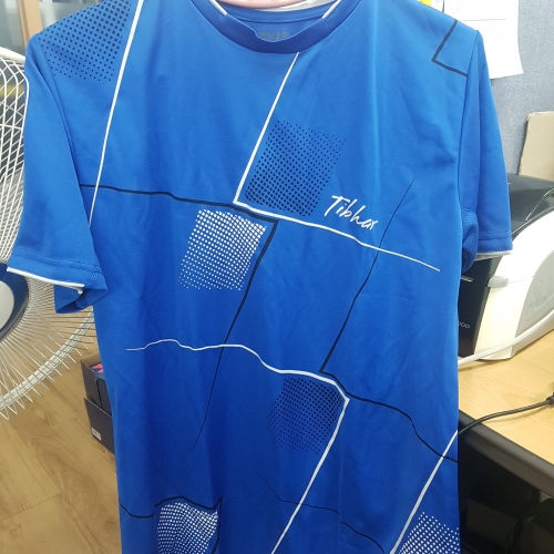 [전시상품] 티바 셔츠 블루 S
